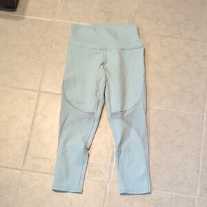 Alo High Waisted Coastal Capri Powder Blue Legging